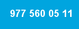977 560 05 11 977 560 05 11